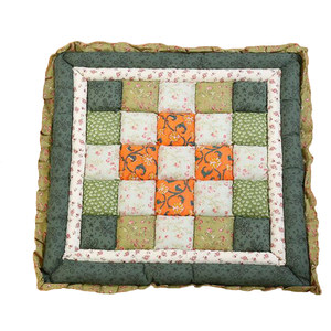 Factory direct supply to increase the rural wind chair cushion wood ear, cloth, all cotton sofa bay window pad non -slip cushion