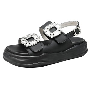 
Qianbaidu women's shoes summer new trendy dissolved thick-soled fashion sandals beach sandals