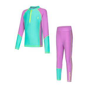 onmygame girls swimsuit boys swimsuit pants summer children's swimsuit sun protection split set anti-chlorine quick drying
