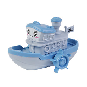 Children's Play Water toy Run Boat Baby Bathroom Bath toy Swimming hair clockwork Ship Basin Basin Floating Toys