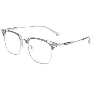 Half -frame anti -fog myopia box men's ultra -light online can be used for eyebrow lines to prevent blue light big face
