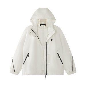 
FILA FUSION Fila trendy brand women's two-piece set 2026 spring new loose warm cotton three-in-one jacket