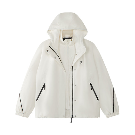 
FILA FUSION Fila trendy brand women's two-piece set 2026 spring new loose warm cotton three-in-one jacket