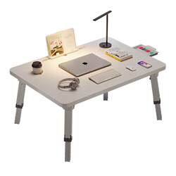 Liftable foldable bed table without installation