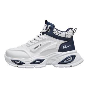 
Pull back high-top men's shoes 2026 new winter youth sports and leisure running basketball heightening white dad shoes
