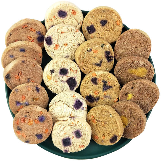 Dog frozen dried snack pet dog food fresh meat supplementary food mixes dry food chicken beef, firewood, Teddy Teddy Bone Pork Cake
