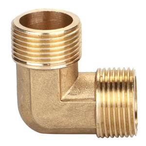 
Thickened copper elbow 4 points 6 points stainless steel free joint elbow inner wire outer wire inner and outer wire right angle bend water pipe accessories