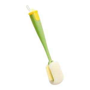 Cup brush water cup cleaning artifact long handle multifunctional four-in-one thermos cup lid brush household stain removal sponge cleaning brush