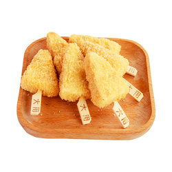 Dayong Jinjia chicken fillet fried semi-finished snacks fresh frozen air fryer ingredients triangle boneless chicken fillet