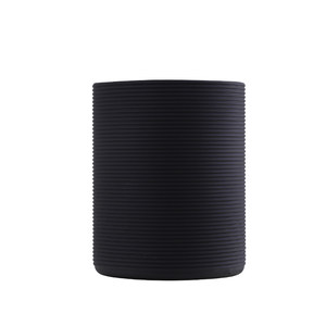Straight tube thick half -body glass glass water cup anti -sliding sleeper anti -hot insulation silicone cup sleeve cup tea cup protective cover