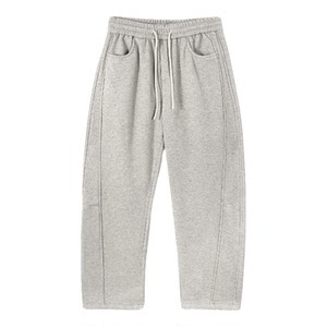 
Huya Brothers Casual Pants Men's Winter Popular Plus Velvet Thickened Commuting Solid Color Versatile Straight Pants Men 18-231