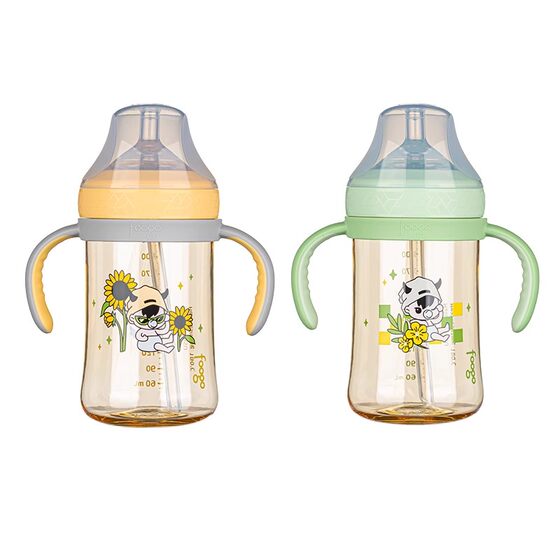 
Thermos foogo children's PPSU learning drinking cup milk cup 6 months anti-flatulence children's baby water cup