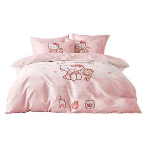 
Mercury Children's Cotton Bed Three-Four-Piece Maternal and Infant Category A Antibacterial Cotton Set hellokitty26 New Product