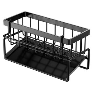 
Kitchen storage rack sponge drain rack faucet washing sink dishwashing supplies rag storage drain rack