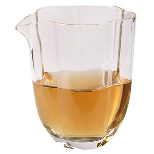 
Glass fair cup thickened heat-resistant high borosilicate household tea cup single male cup high-end tea divider tea set accessories