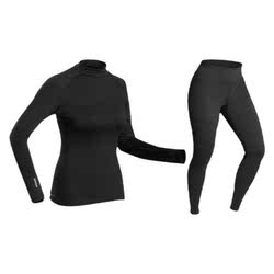 Decathlon Thermal Underwear Men's Autumn Clothes Autumn Pants Women's Suit Quick-drying Running Ski Sports Outdoor Velvet Ovw1