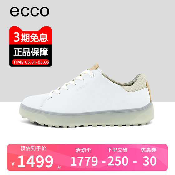 ECCO 여성 신발 새로운 편안한 레이스 업 미끄럼 방지 내마모성 골프 신발 스포츠 캐주얼 신발 Quchuang 108303