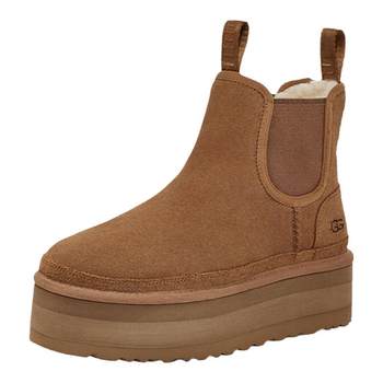 UGG thick-soled snow boots chimney Chelsea boots