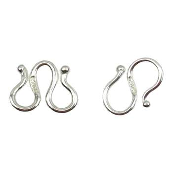 S925 sterling silver W buckle S buckle M buckle pearl chain