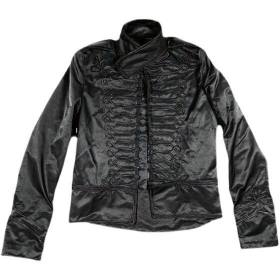 
CHAUNK independent pioneer dark DH early classic palace style plate black knight jacket slim short men's