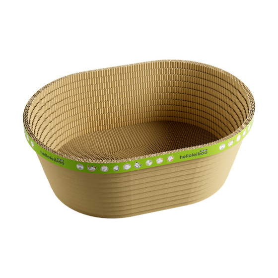 
Bathtub cat scratching board, wear-resistant and crumb-free, corrugated paper cat nest, all-in-one cat scratching basin, extra large and deep