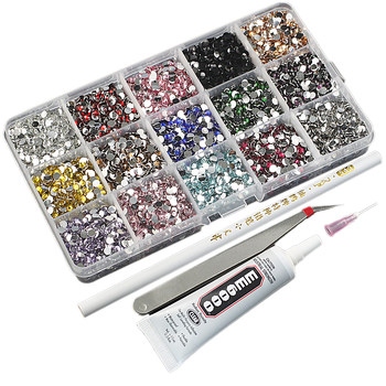 Crying baby diamond rhinestone cream rubber set handmade DIY