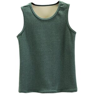 Germany Men's warm vest in autumn and winter warm vests with cotton base shirts large size plus supaled sleeveless top