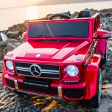 Mercedes Benz, электрический электромобиль на четырех колесах, детский транспорт, игрушка с сидением, дистанционное управление, семейный стиль