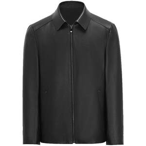 
Beast King's Lapel Head Cowhide Genuine Leather Autumn and Winter New Retro Rejuvenated Casual Handsome Jacket Men's Single Leather Clothes