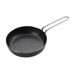 CAPTAIN STAG Outdoor Cookware Frying Pan Chinese Pot Frying Spoon One-handed Iron Pot Folding Spatula
