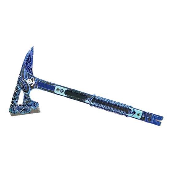 正版黑海战斧模型三角洲行动周边影锋蝴蝶刀金属现货模型
