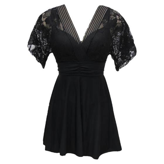 
Triumph Swimsuit Women's 2025 New Slim Belly Covering Large Size One-piece Women's Conservative Swimsuit Women's Hot Spring