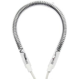 
Small solar heating tube original heater accessories universal halogen carbon fiber electric heating tube electric heating fan pear-shaped heating tube