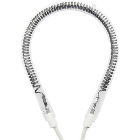 
Small solar heating tube original heater accessories universal halogen carbon fiber electric heating tube electric heating fan pear-shaped heating tube