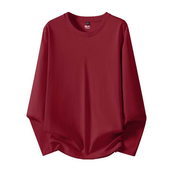 
Baleno S/K series bottoming shirt men's pure cotton long-sleeved T-shirt men's warm autumn clothing men's inner top LF