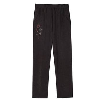 Mom's autumn thickened warm corduroy trousers