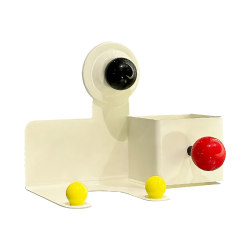 Duhu dopamine suction cup hair dryer holder without punching