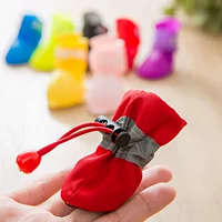 Весенние и летние ботинки для собак, чтобы предотвратить грязные плюшевые маленькие собаки, Белиш Бомея мягкие базовые домашние животные