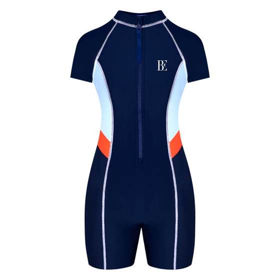 
BE Fan De'an Sports Swimsuit Women's 2025 New Hot Style Professional One-piece Boxer-Angle Conservative Swimming Racing Hot Spring