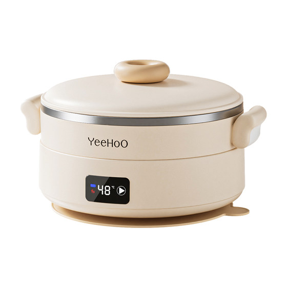 
Ying's children's smart constant temperature bowl baby food supplement tableware wireless charging baby suction cup thermal bowl anti-fall and anti-scalding