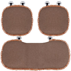 
Original Milk Tea Brown Linen Seat Cushion for All Seasons Star Wishing Seagull MINIEV Sylphy Xingyue L