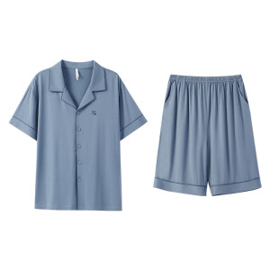 
Anzhibao [Great cool feeling] Men's pajamas summer modal thin casual high-end loose large-size home clothing