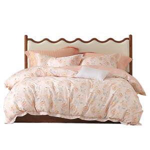 Mercury Home Textiles Bedding Cotton Four-piece Set 100% Cotton Sheet Quilt Cover Quilt Cover Sheet Student Dormitory