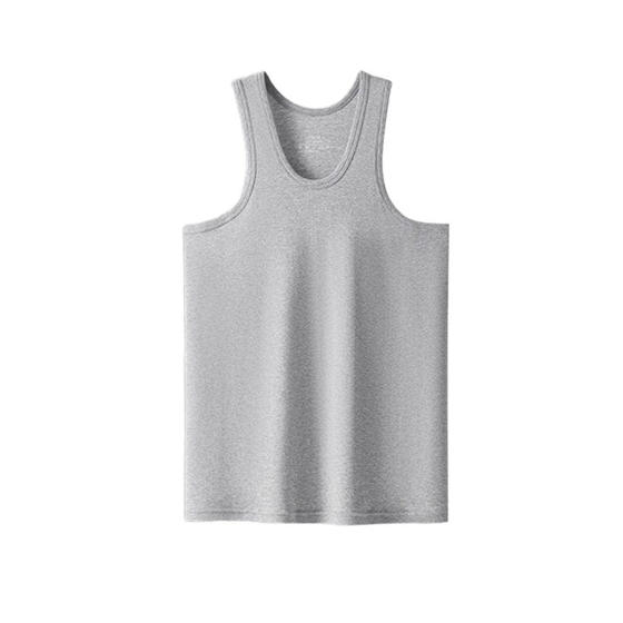 Yalu men's vest men's pure cotton 2026 new sports fitness sleeveless inner wear white bottoming summer