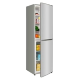 [Первая энергетическая экономия] Холодильник. Домохозяйство небольшое двойное арендование домов общежитие охлаждение холодильник с электрическим холодильником электрический холодильник