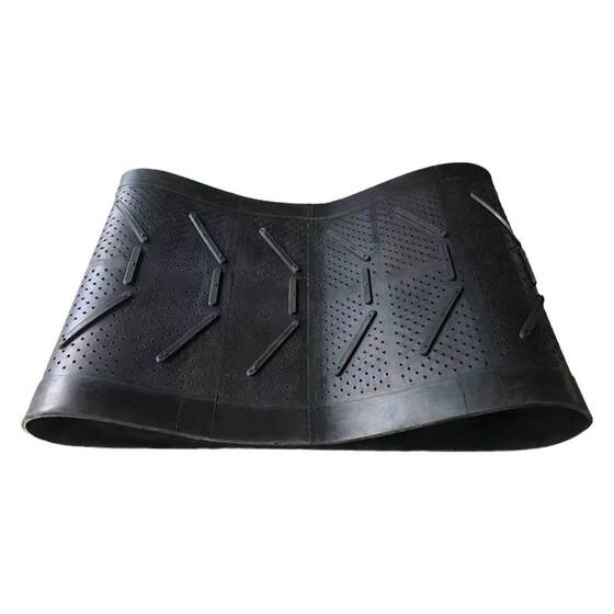 Manufacturers direct supply of drumsproof ball shot pilling machine accessories of various models of Hongkun Laoshan custom non -standard wear -resistant rubber track
