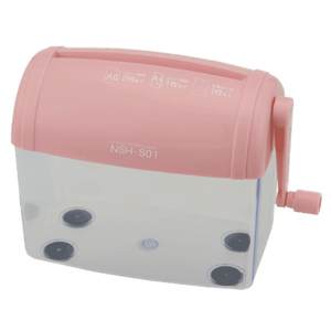 nakabayashi Zhonglin Japanese small manual shredded paper mini confidential paper machine office household manual crusher portable commercial shaking desktop crusher 3.5mm