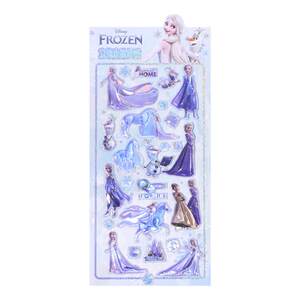
Disney children's stickers for boys and girls 2025 new 3D three-dimensional embossed diamond gem crystal cartoon stickers