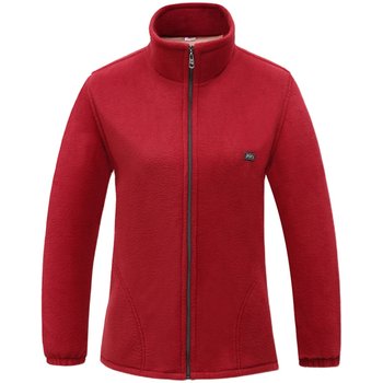 Autumn and winter coat large -size fleece sweater mothers dress
