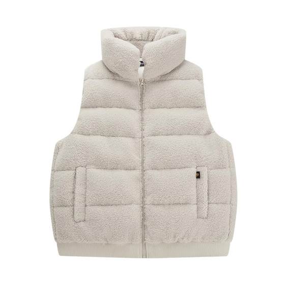Dangerouspeople Joker Xue dsp pillow collar imitation sherpa winter warm casual versatile down vest